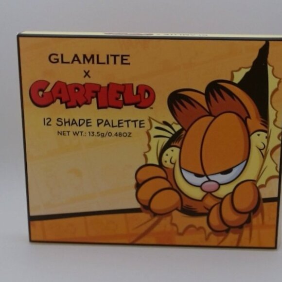 Glamlite × Garfield 12-Shade Eyeshadow Palette – Limited Edition NEW - Picture 2 of 4